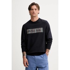 Dukserica PS Paul Smith boja: tamno plava, s aplikacijom, M2R-668UE-TP5160