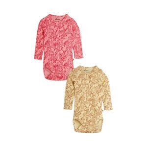 Bodi za bebe Mini Rodini Mini leopard 2-pack 1100029700