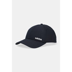 Pamučna kapa sa šiltom adidas Performance boja: crna, bez uzorka, JW0344