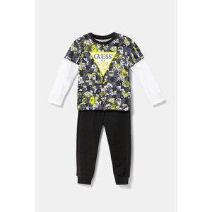 Pamučni komplet za bebe Guess boja: zelena, I5YG00 K8HM4