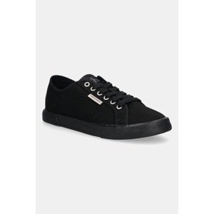 Tenisice Calvin Klein Jeans ESS VULC LOW MG CV boja: crna, YM0YM01301