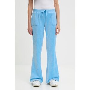 Donji dio trenirke od velura Juicy Couture CAISA LOW RISE PANT bez uzorka, JCSEBJ008
