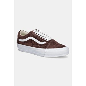 Tenisice od brušene kože Vans Premium Classics LX Old Skool boja: smeđa, VN000CXUDMV1