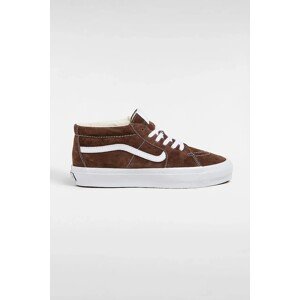 Tenisice od brušene kože Vans Premium Classics LX Sk8-Mid Reissue 83 boja: smeđa, VN000CQQDMV1