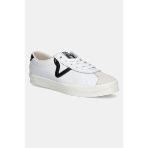 Kožne tenisice Vans Premium Classics LX Sport Low 73 boja: bijela, VN000D2JBLK1