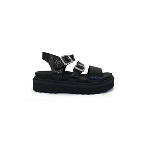 Sandale Altercore Nirvana black za žene, boja: crna, s platformom, Nirvana black