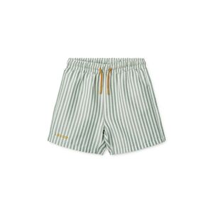 Dječje kratke hlače za kupanje Liewood Duke Stripe Board Shorts boja: tirkizna, LW19940