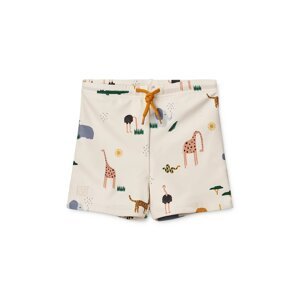 Dječje kratke hlače za kupanje Liewood Otto Printed Swim Pants boja: bež, LW19986