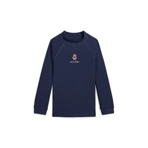 Dječja majica dugih rukava za kupanje Polo Ralph Lauren boja: tamno plava, 322965066001