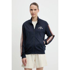 Dukserica EA7 Emporio Armani za žene, boja: tamno plava, s aplikacijom, AF12114.7W000149