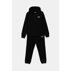 Dječja trenirka EA7 Emporio Armani boja: crna, 7B000031 AF10380