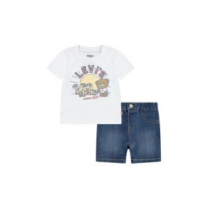 Komplet za bebe Levi's LEVI AND FRIENDS DENIM SET boja: bijela, 6EM344