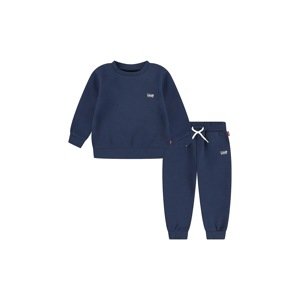 Trenirka za bebe Levi's CORE BATWING CREW AND JOGG boja: tamno plava, 6EM676