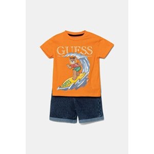 Komplet za bebe Guess boja: narančasta, I5GG15 K8HM4