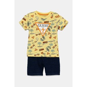Dječji komplet Guess boja: žuta, N5GG00 K8HM4