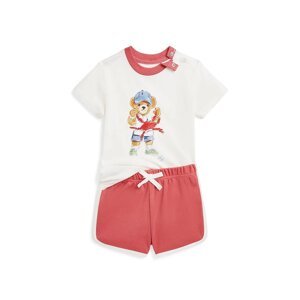 Pamučni komplet za bebe Polo Ralph Lauren boja: bijela, 320965275001