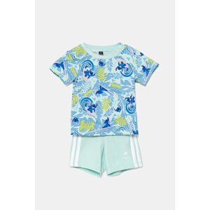 Dječji komplet adidas x Disney boja: tirkizna, JD0379