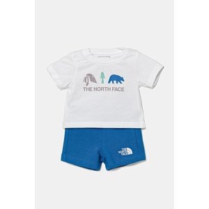 Komplet za bebe The North Face BABY COTTON SUMMER SET- GRAPHIC boja: bijela, NF0A8BA3TL41