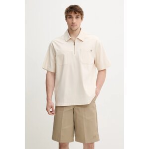 Polo majica Dickies boja: bež, bez uzorka, DK0A4Z7TF901