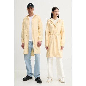Jakna Rains String W Parka W3 boja: žuta, za prijelazno razdoblje, 18550