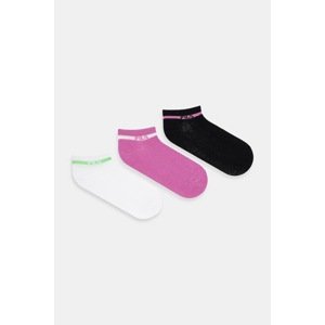 Čarape Fila 3-pack boja: ružičasta, F1427