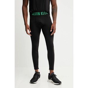 Tajice za trening Calvin Klein Performance boja: crna, bez uzorka, LVGMS5L600