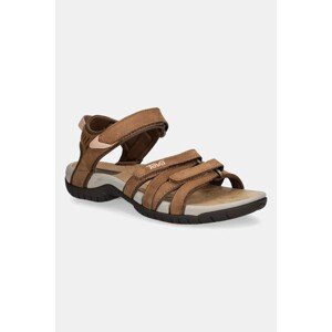 Sandale Teva Tirra Leather za žene, boja: smeđa, 4177-HYBR