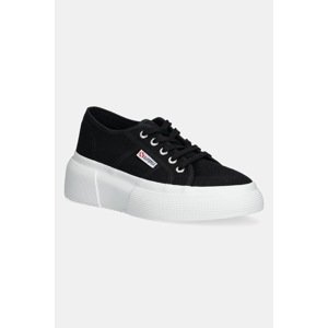 Tenisice Superga BUBBLE boja: crna, S2132LW