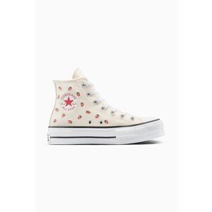 Tenisice Converse Chuck Taylor All Star Lift boja: bež, A14934C