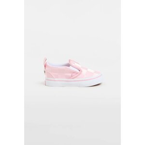 Dječje tenisice Vans Slip-On V boja: ružičasta, VN000D0TY3K1