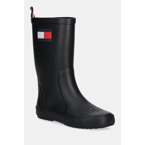 Dječje gumene čizme Tommy Hilfiger boja: crna, T3XC-33923