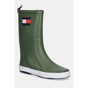 Dječje gumene čizme Tommy Hilfiger boja: crna, T3XC-33923