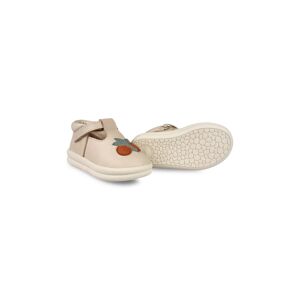 Kožne cipele za bebe Donsje Louwi Shoes Arancia boja: bež, 1502201