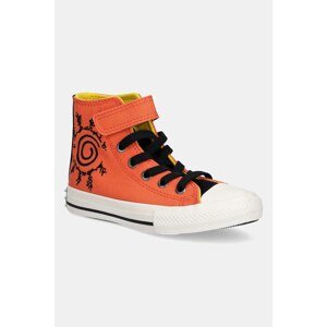Dječje tenisice Converse CTAS 1V HI X NARUTO boja: narančasta, A14840C