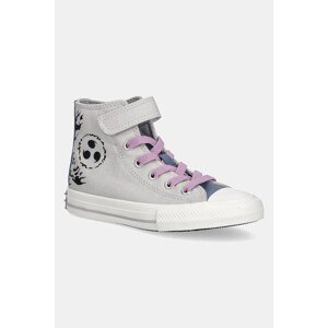 Dječje tenisice Converse CTAS 1V HI X NARUTO boja: siva, A16146C