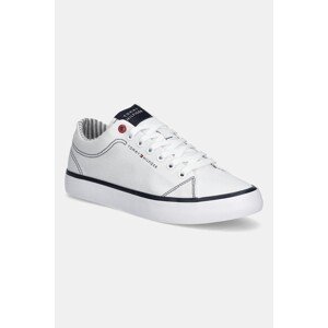 Tenisice Tommy Hilfiger TH HI VULC LOW CORE ITHACA boja: bijela, FM0FM05397