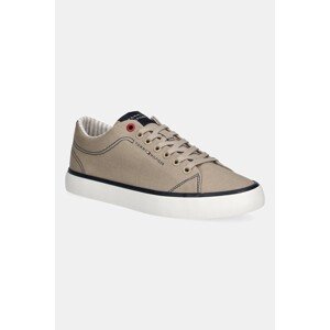 Tenisice Tommy Hilfiger TH HI VULC LOW CORE ITHACA boja: smeđa, FM0FM05397