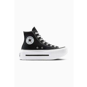 Tenisice Converse Chuck Taylor All Star Lift Double Stack unisex, boja: crna, A12975C
