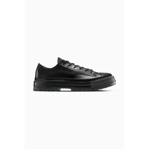 Kožne tenisice Converse Chuck 70 National unisex, boja: crna, A14188C