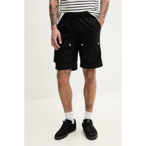 Kratke hlače Resteröds Malone shorts za muškarce, boja: crna, 55251.6441