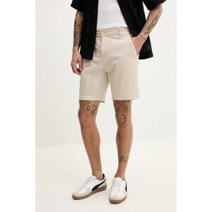 Kratke hlače Resteröds Chin shorts za muškarce, boja: bež, 55251.6410