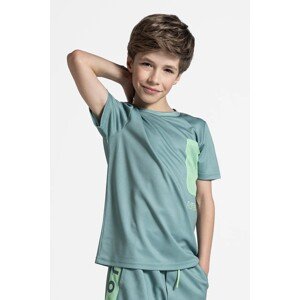 Sportska majica kratkih rukava Lemon Explore boja: zelena, s tiskom, ACTIVE BOY