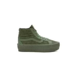 Tenisice Vans Premium Standards Sk8-Hi Reissue 38 Platform boja: zelena, VN000CNFARM1