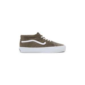 Tenisice Vans Premium Standards Sk8-Mid Reissue 83 za muškarce, boja: smeđa, VN000CQQCHZ1