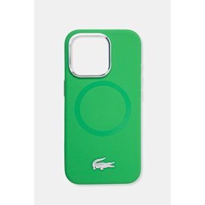 Etui za telefon Lacoste iPhone 16 Pro 6.3 boja: zelena, LCHMP16LSMAN