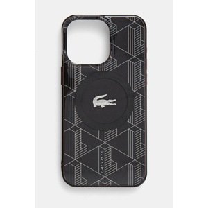 Etui za telefon Lacoste iPhone 15 Pro Max 6.7 boja: crna, LCHMP15XUBSK
