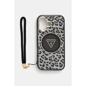 Etui za telefon Guess iPhone 16 boja: crna, GUHMP16SHLORSSK