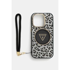 Etui za telefon Guess iPhone 16 Pro boja: crna, GUHMP16LHLORSSK