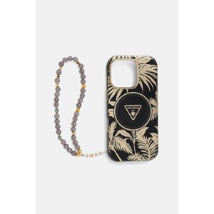 Etui za telefon Guess iPhone 16 Pro boja: crna, GUHMP16LHPCTPLSK