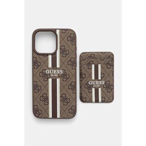 Etui za telefon Guess iPhone 16 Pro Max boja: smeđa, GUBPHCP16XP4RPSW